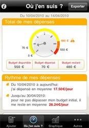 Pocket Budget : un logiciel pour grer son budget